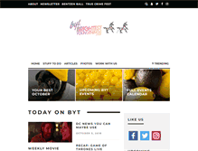 Tablet Screenshot of brightestyoungthings.com